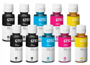 10x Tusz Zamiennik HP Ink Tank 115 310 315 318