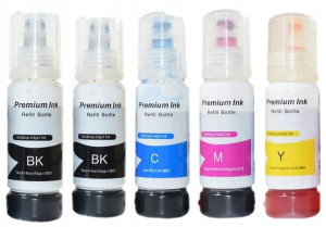 5x Tusz Zamiennik Epson L3250 L3251 L3256 L3260