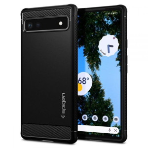 Etui Spigen Rugged Armor do Google Pixel 6a Matte Black