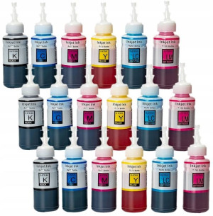 18x Tusz Epson T6731-6736 L850 L1800