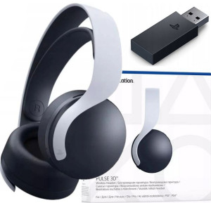 Słuchawki Sony PlayStation 5 Pulse 3D Headset Białe ANC PS5