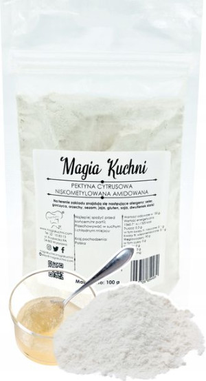 Pektyna 100g CYTRUSOWA niskometylowana AMIDOWANA