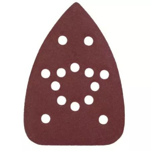 Dedra Papier Ścierny Do Szlifierki Delta 140x140x93mm Gr.120 5szt/opak