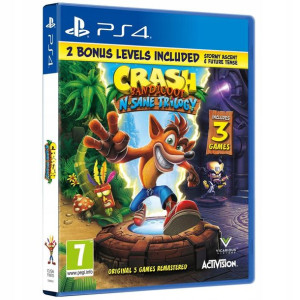 Crash Bandicoot N. Sane Trilogy PS4 Trylogia Crash