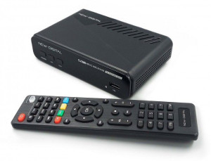 Tuner DVB-T2 HEVC New Digital T2 365 HD 2W1