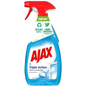 Ajax Triple Action płyn do szyb w sprayu 500 ml