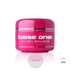 silcare budujący żel do paznokci uv pink 30g