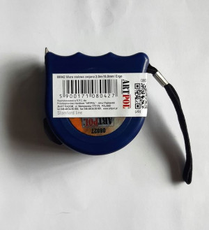 Miara Stalowa Zwijana Metr 2m X 16mm Ergo