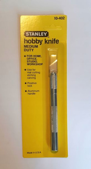 Nóż Modelarski 125mm Stanley Hobby Metalowy Nożyk