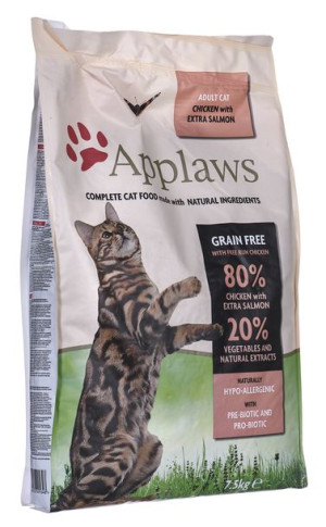 APPLAWS CAT Kurczak i Łosoś - karma dla kotów z wysoką zawartością mięsa -