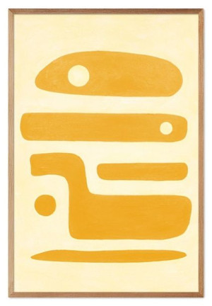 Obraz olejny ręcznie malowany 63x93cm Abstrakcja
