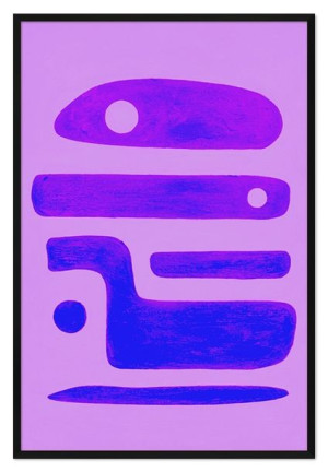 Obraz olejny ręcznie malowany 63x93cm Abstrakcja