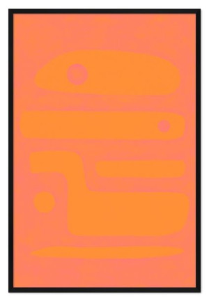 Obraz olejny ręcznie malowany 63x93cm Abstrakcja