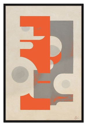Obraz olejny ręcznie malowany 63x93cm Abstrakcja