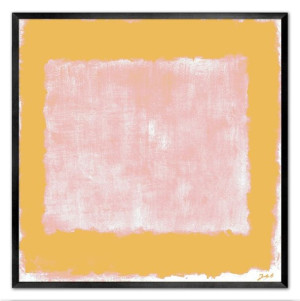 Obraz olejny ręcznie malowany 63x63cm Abstrakcja