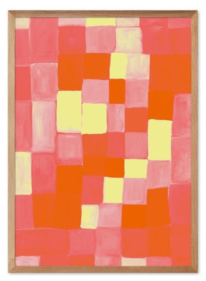 Obraz olejny ręcznie malowany 53x73cm Abstrakcja