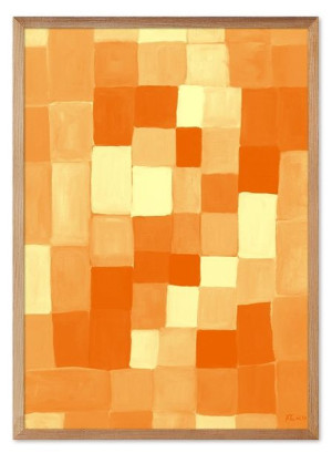 Obraz olejny ręcznie malowany 53x73cm Abstrakcja