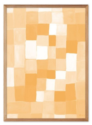Obraz olejny ręcznie malowany 53x73cm Abstrakcja