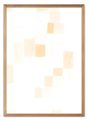 Obraz olejny ręcznie malowany 53x73cm Abstrakcja