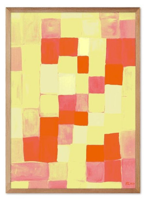 Obraz olejny ręcznie malowany 53x73cm Abstrakcja