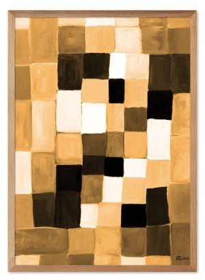 Obraz olejny ręcznie malowany 53x73cm Abstrakcja