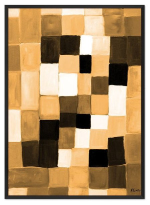 Obraz olejny ręcznie malowany 53x73cm Abstrakcja