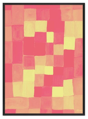 Obraz olejny ręcznie malowany 53x73cm Abstrakcja