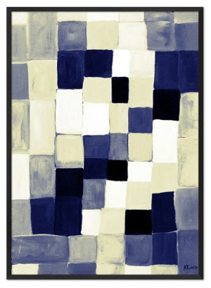 Obraz olejny ręcznie malowany 53x73cm Abstrakcja