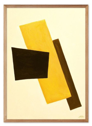 Obraz olejny ręcznie malowany 53x73cm Abstrakcja