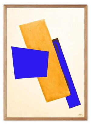 Obraz olejny ręcznie malowany 53x73cm Abstrakcja
