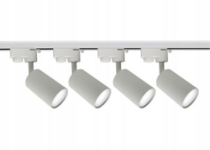 Zestaw Szynoprzewód Szyna 2m + 4x Lampy GU10 LED