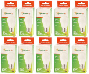 Żarówka LED kulka E27 230V 8W ciepła WW 10 SZTUK WOJ14218 SPECTRUM