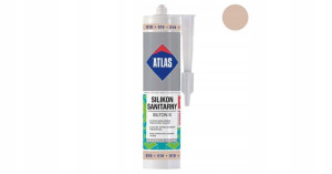 ATLAS SILIKON Sanitarny SILTON S 280ml Jasnobeżowy 019