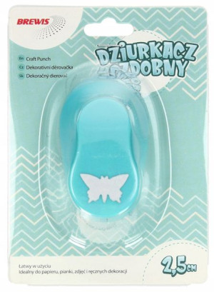 Dziurkacz Ozdobny 2,5cm Motyl Brewis