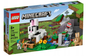 LEGO Minecraft Królicza farma 21181 klocki
