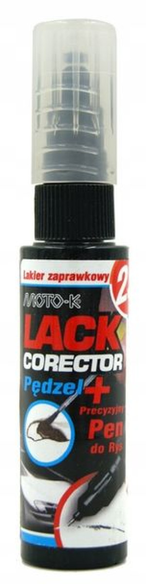 Lakier zaprawkowy Moto-K BEZBARWNY rysy zadrapania