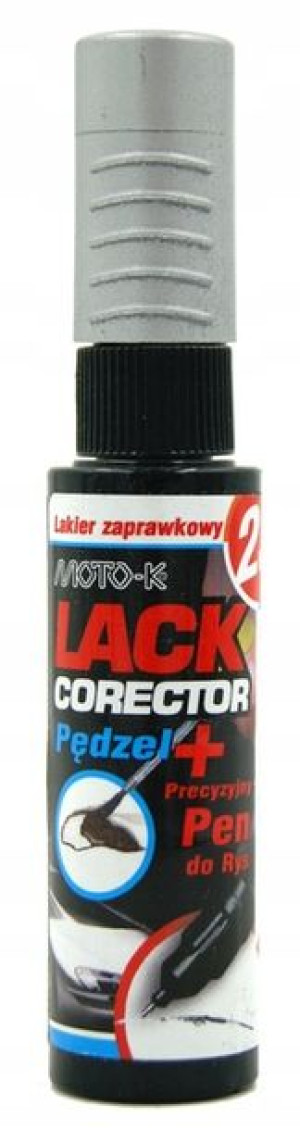 Lakier zaprawkowy Moto-K srebrny do felg usuń rysy