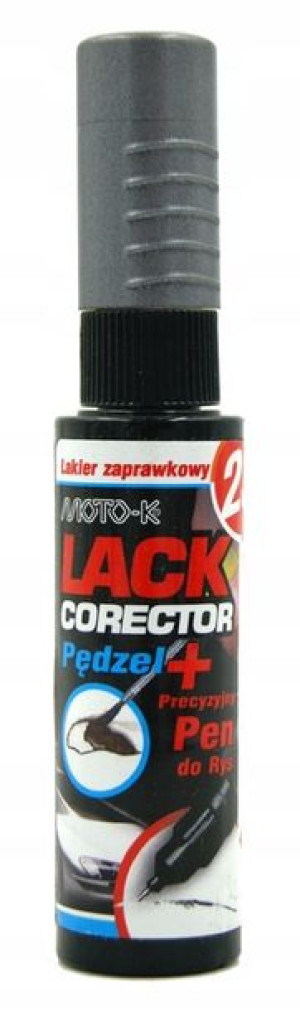 Lakier zaprawkowy Moto-K srebrny metalik usuń rysy