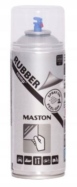 MASTON płynna guma spray 400ml bezbarwny