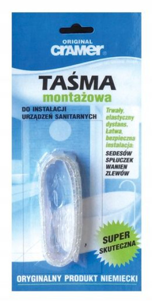 Cramer taśma montażowa do urządzenia sanitarne