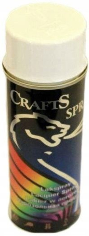 Motip Crafts biały matowy lakier dekoracyjny 9010