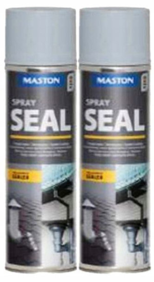 2x Spray Seal uszczelniacz do dachu szary