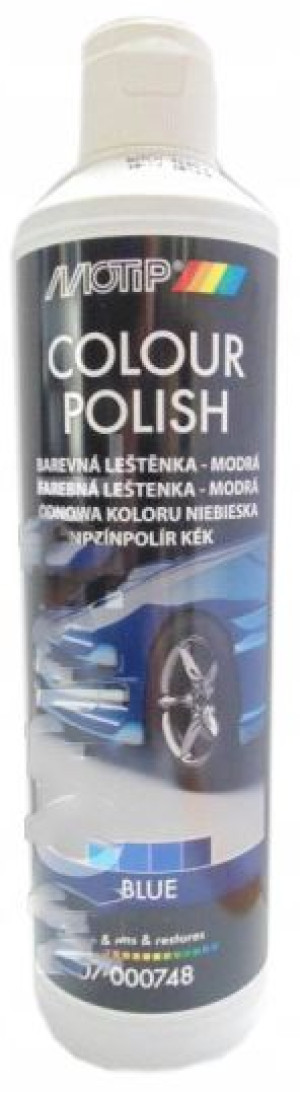 MOTIP Mleczko koloryzujące niebieskie odnowa lakie