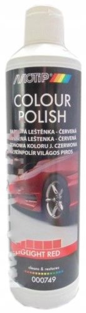 MOTIP Mleczko koloryzujące czerwone odnowa lakieru
