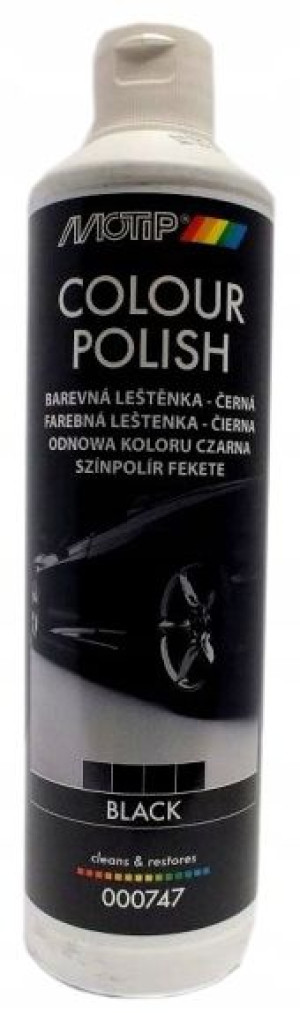 MOTIP Mleczko koloryzujące czarne odnowa lakieru