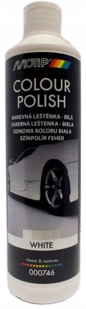 MOTIP Mleczko koloryzujące białe odnowa lakieru