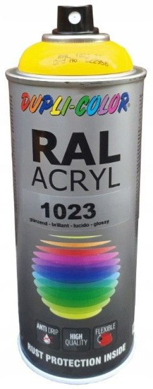 MOTIP Lakier akrylowy połyskowy RAL 1021