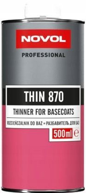 NOVOL THIN 870 rozcieńczalnik do baz bazowy 0,5L