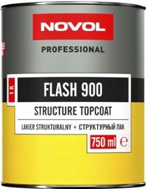 NOVOL FLASH 900 strukturalny do zderzaków czarny