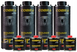 NOVOL COBRA powłoka ochronna poliuretanowa czarna